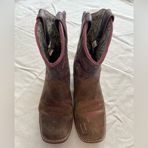 Kids Leather Cowboy/Cowgirl Boots